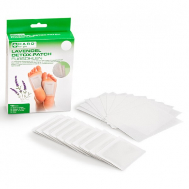 Lavendel Detox-Patches 10x, 80x60 mm
