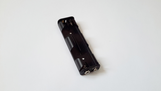 Batteriehalter für 4x AA, Druckknopf
