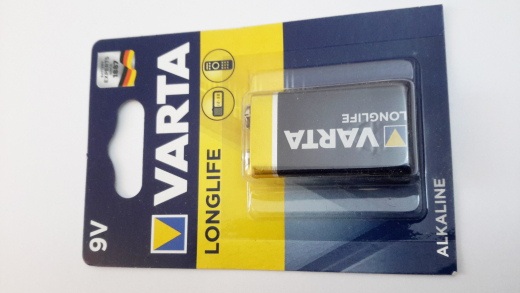 Batterie Alkaline 9V VARTA Longlife