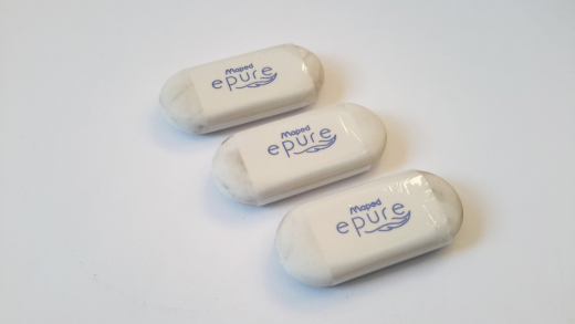 Radiergummi, 3er-Set, Maped Epure, weich