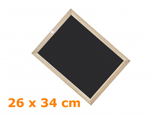 Schreibtafel, Holz, 26 x 34 cm