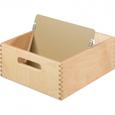 Karteitrog aus Holz für 900 Karten A5