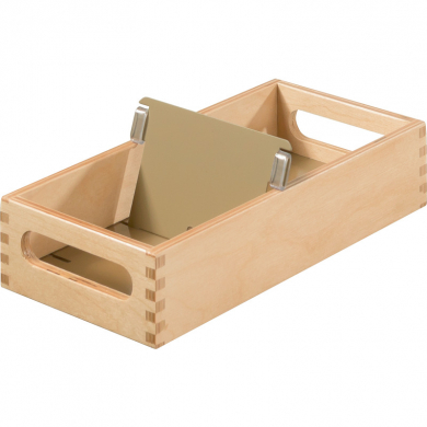 Karteitrog aus Holz für 900 Karten A7