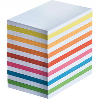 Zettelbox Ersatzblätter 700x, weiss&bunt