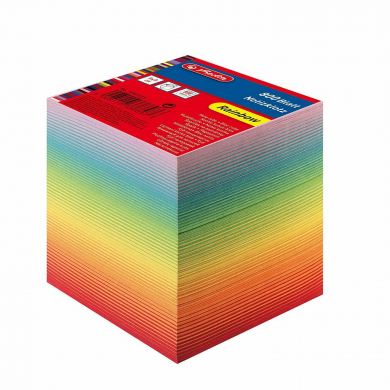 Zettelklotz 90 x 90 mm, 800x farbig