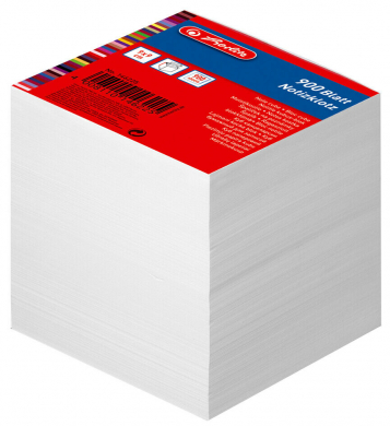 Zettelklotz 90 x 90 mm, 900 Blatt 80 gqm