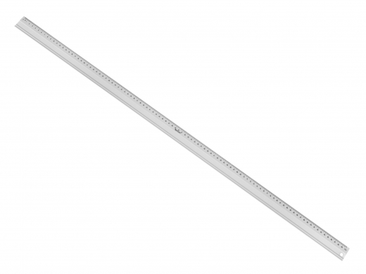 Schneidelineal, 1000 mm, Aluminium
