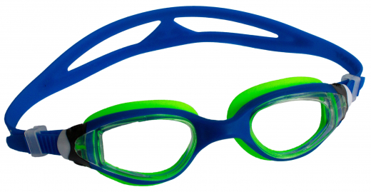 Junior Schwimmbrille Capri, blau/grün