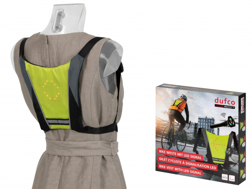 Fahrradweste mit LED Signal