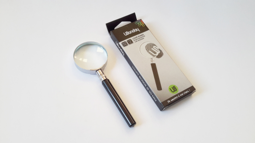 Lupe, Leselupe mit Griff, 50 mm