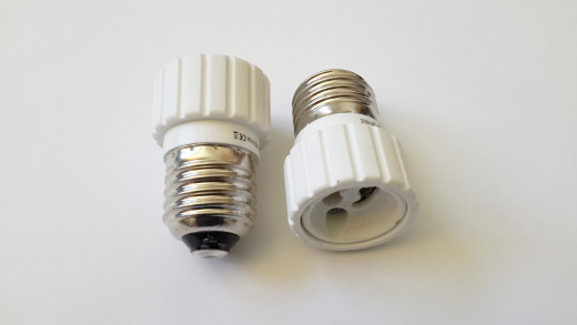 Adapter Sockel E27 auf GU10