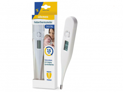 Fieberthermometer Digital, weiss