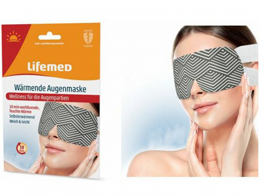 Wärmende Augenmaske, selbsterwärmend