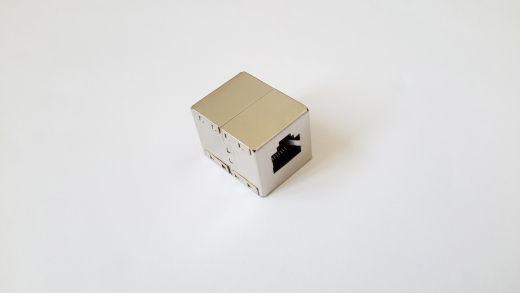 RJ45 Kupplung/Verbinder Cat.6 geschirmt