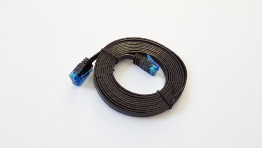 Netzwerk Kabel, 2 m, schwarz