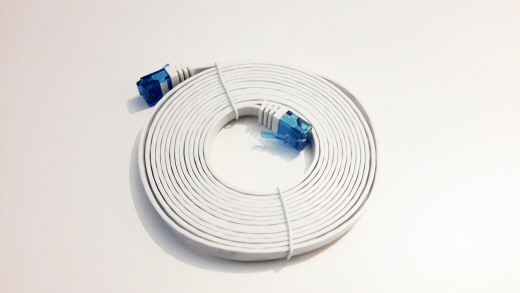 Netzwerk Kabel, 3 m, weiss