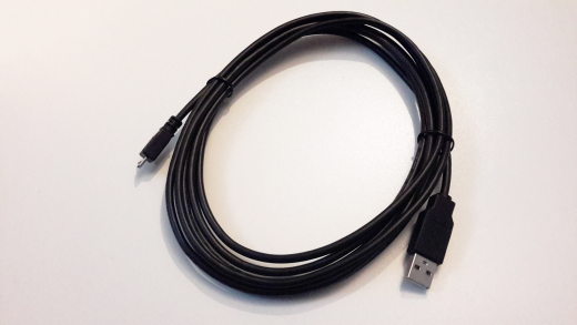 USB Micro Kabel, 3 meter, Schwarz