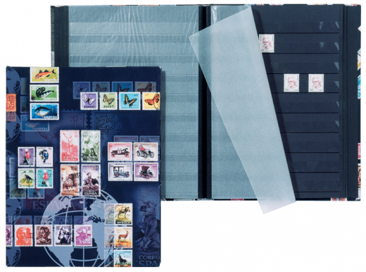 Briefmarkenalbum, DIN A4, 16 Seiten