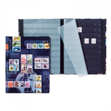 Briefmarkenalbum, DIN A4, 16 Seiten