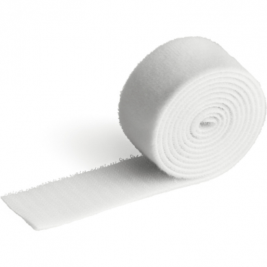 Klett-Kabelbinder, 30 mm x 1 m, weiss