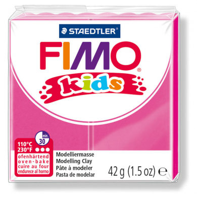 FIMO Modelliermasse, kids, pink, 42g