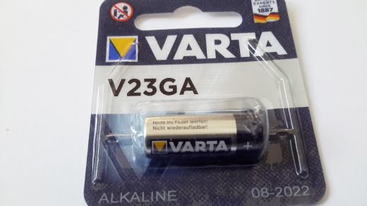 Batterie Alkaline V23GA/23A, 12V, VARTA