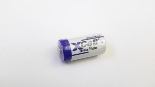 Batterie Lithium CR123A, XCell, 10 Jahre