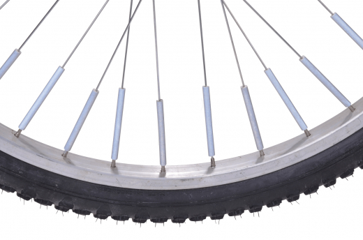 Fahrrad Speichen-Stäbchen, 10x, reflekt
