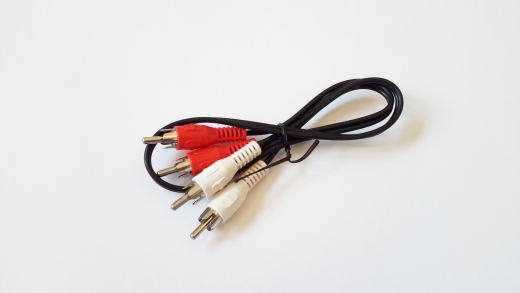 Audiokabel Cinch 2x Stecker, 0.5 m