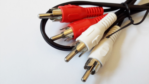 Audiokabel Cinch 2x Stecker, 0.5 m