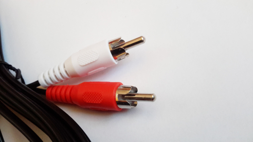 Audiokabel Cinch auf 3.5 mm Klinke 2.5 m