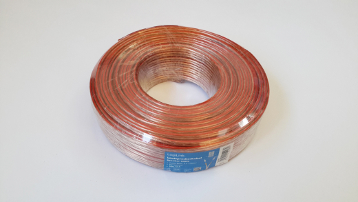 Lautsprecherkabel 50 m, 2x 1.5 mm2
