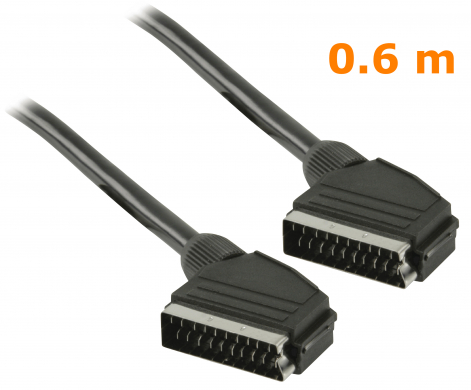 Scart-Kabel, Länge 0.6 m