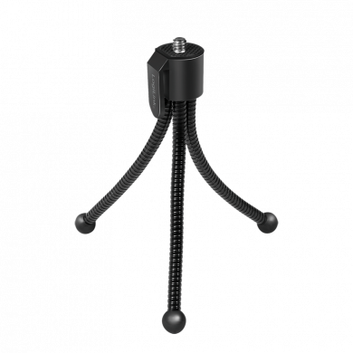 Mini-Stativ, tragbar, flexibel, schwarz