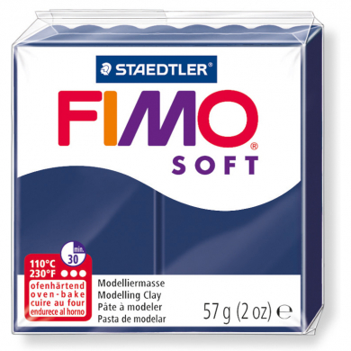 FIMO Modelliermasse, SOFT, windsorblau