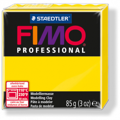 FIMO PROFESSIONAL, echtgelb, 85 g