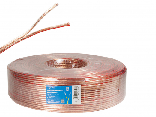 Lautsprecherkabel 100 m, 2x 2.5 mm2