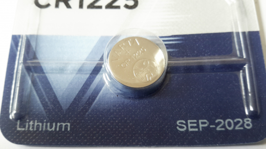 Knopfzelle CR1225, Lithium, Varta
