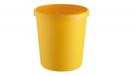 Papierkorb helit the german 18L gelb