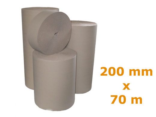 Wellpapp-Rolle, 200 mm x 70 m, 80 g