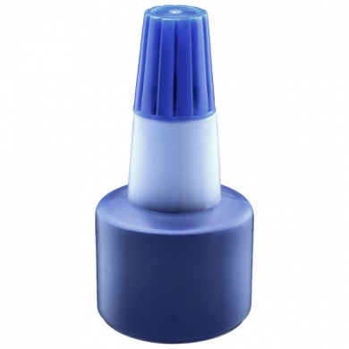 Stempelfarbe, Inhalt 30 ml, blau