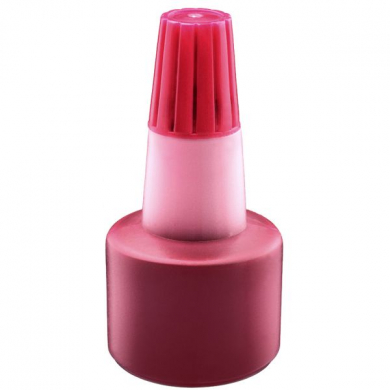 Stempelfarbe, Inhalt 30 ml, rot