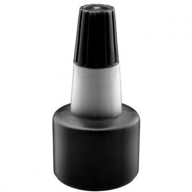 Stempelfarbe, Inhalt 30 ml, schwarz