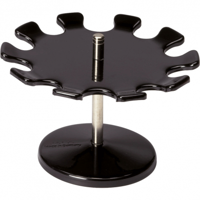 Stempelträger 10-fach, rund, schwarz