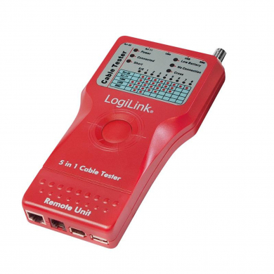 Kabeltester 5-in-1, mit Remote Einheit