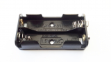 Batteriehalter für 2x AA, Druckknopf