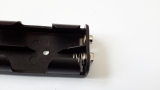 Batteriehalter für 4x AA, Druckknopf