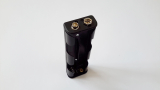 Batteriehalter für 4x AA, Druckknopf