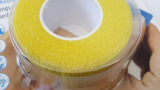 Pflasterverband, 2.5 cm x 4 m, gelb