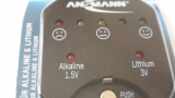 Batterietester für Knopfzellen, ANSMANN